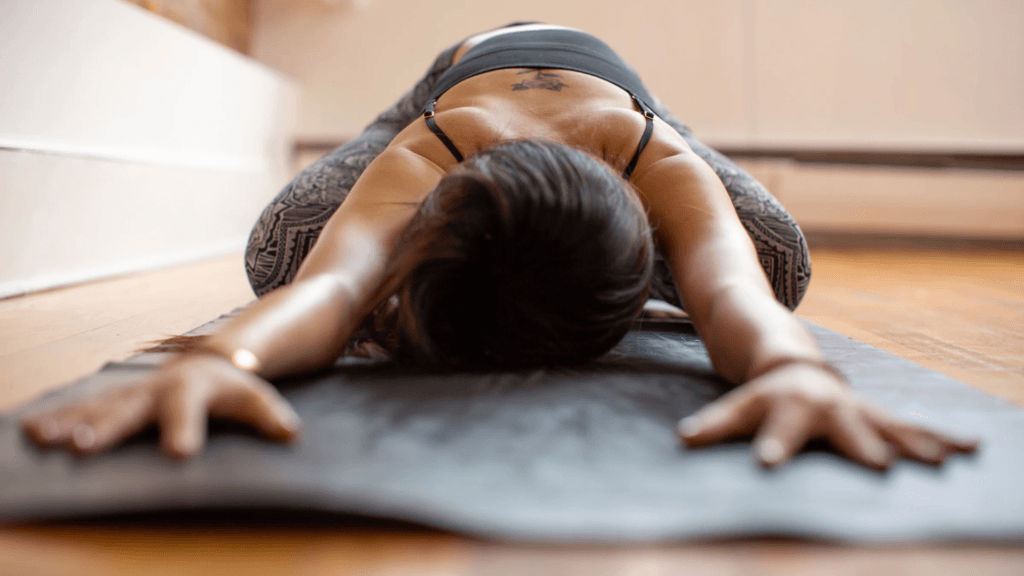 yin yoga and writing
